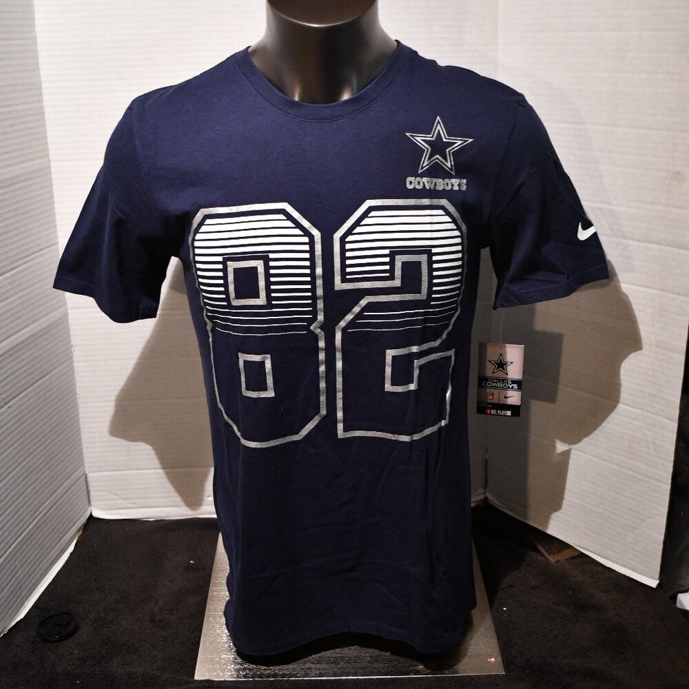 Dallas Cowboys Witten name & 82 Number Shir Men's Nike Tee Athletic Fit Mens M